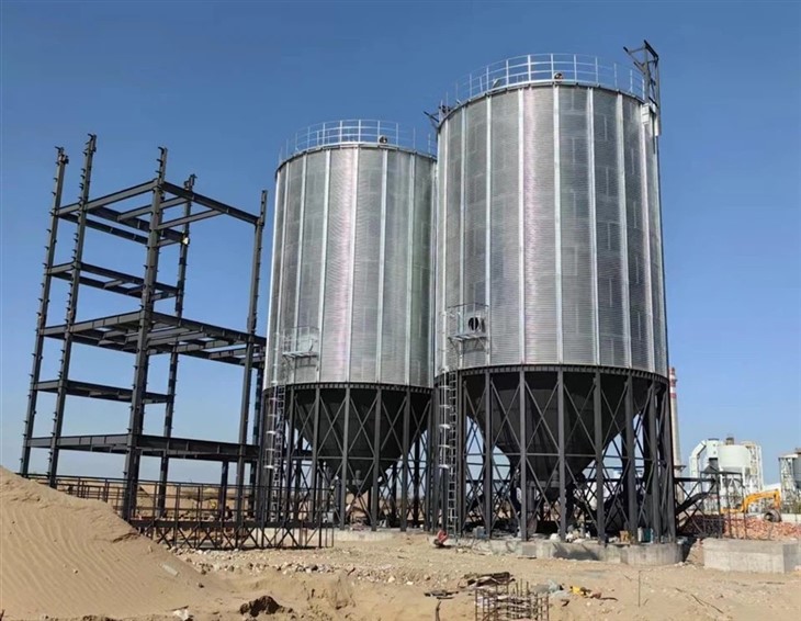 Cottonseed Hopper Steel Silos